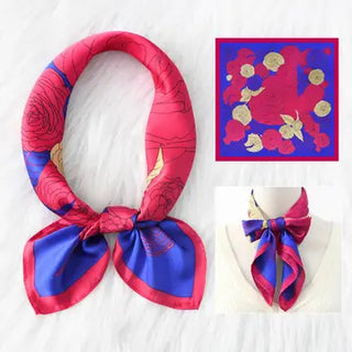 The Spring Chic Satin Scarves-Multiple Colors