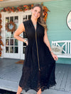 lace midi dress