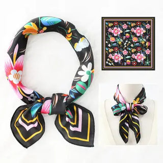 The Spring Chic Satin Scarves-Multiple Colors
