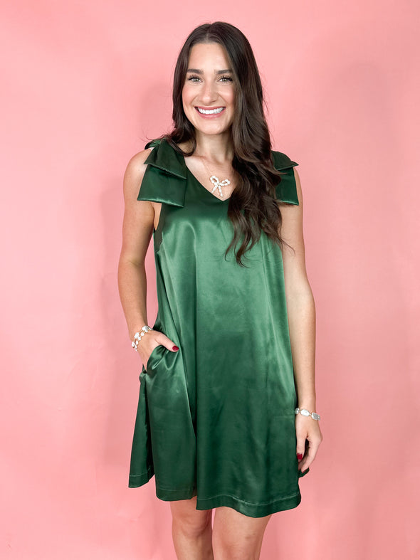 The Cindy Dress-Green