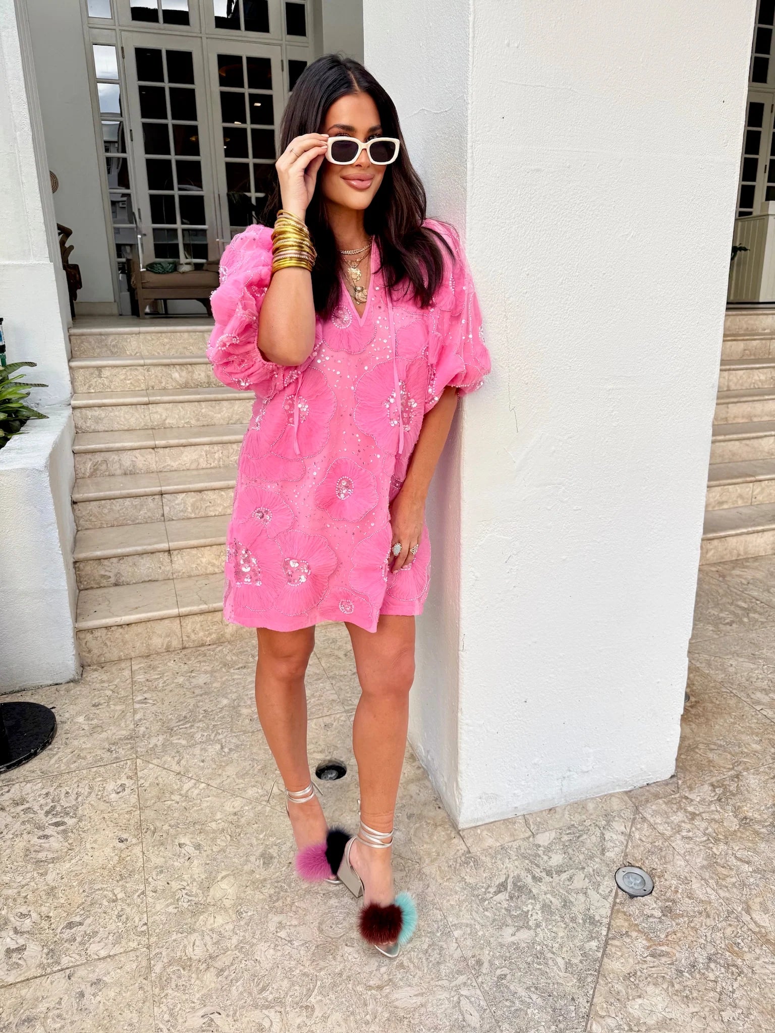 (Buddylove) The Deb Mini Dress-Pretty in Pink XS (Buddylove) The Deb Mini Dress-Pretty in Pink XS