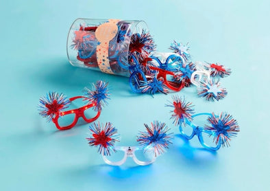 Patriotic Light Up Glasses-Multi