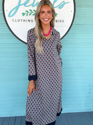 The Miranda Navy Dress