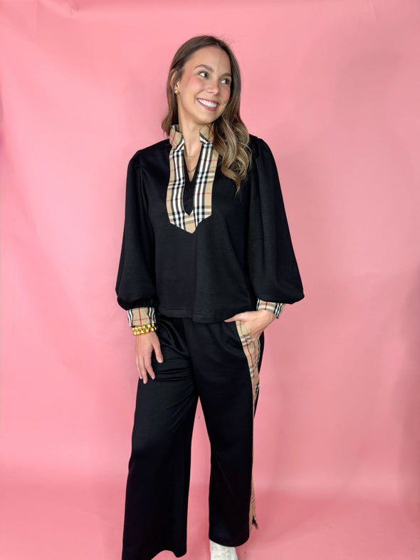 The Mike Plaid Detail Set-Black