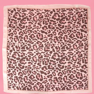 The Wild Silk Scarf-Leopard