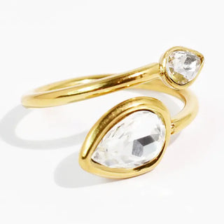 The Double Radiance Ring-Gold