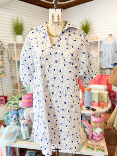 The Charlotte Dress-Blue