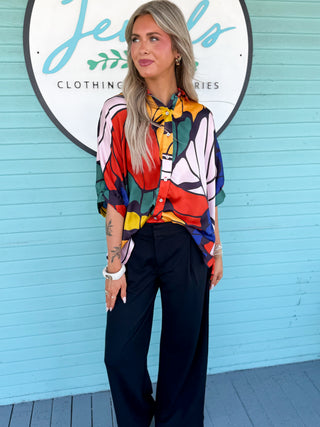 The Arizona Oversized Top-Multi