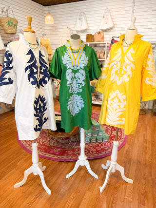 The Carly Dress-Yellow