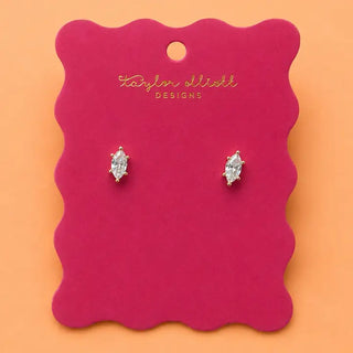 The Rae Marquise Stud-Gold