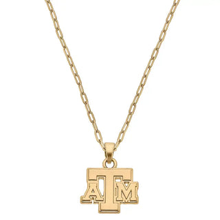The A&M Delicate Necklace-Gold