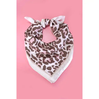 The Wild Silk Scarf-Leopard