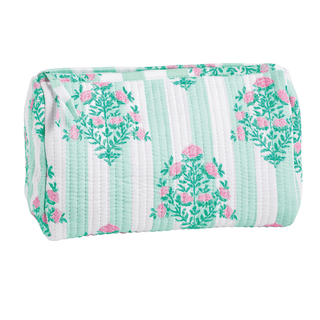 The Dahlia Block Print Case-Green