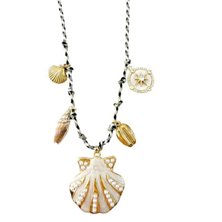 The Sebastian Shell Charm Necklace