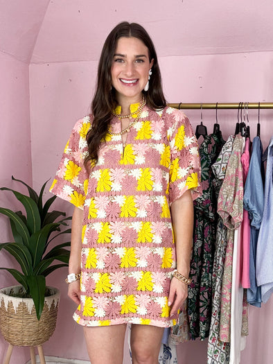 (Buddylove) The Lulu Mini Caftan-Pink