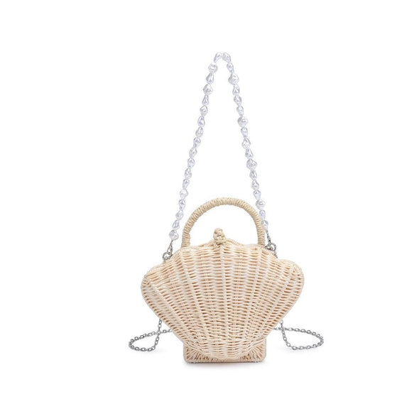 The Erica Seashell Crossbody-Natural