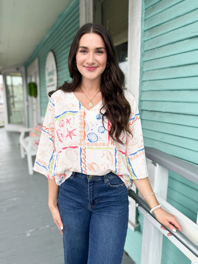 The Gayle Sea Top-Cream