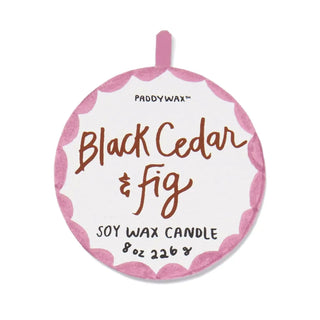The A Dopo 8oz Candles-Black Cedar & Fig