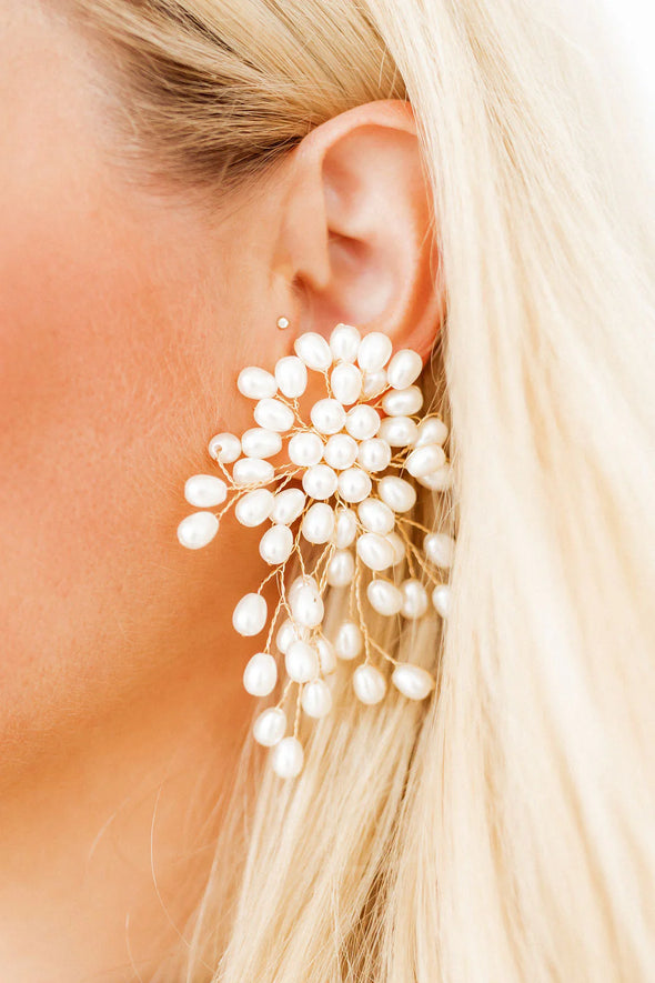 The Ariel Pearl Earrings