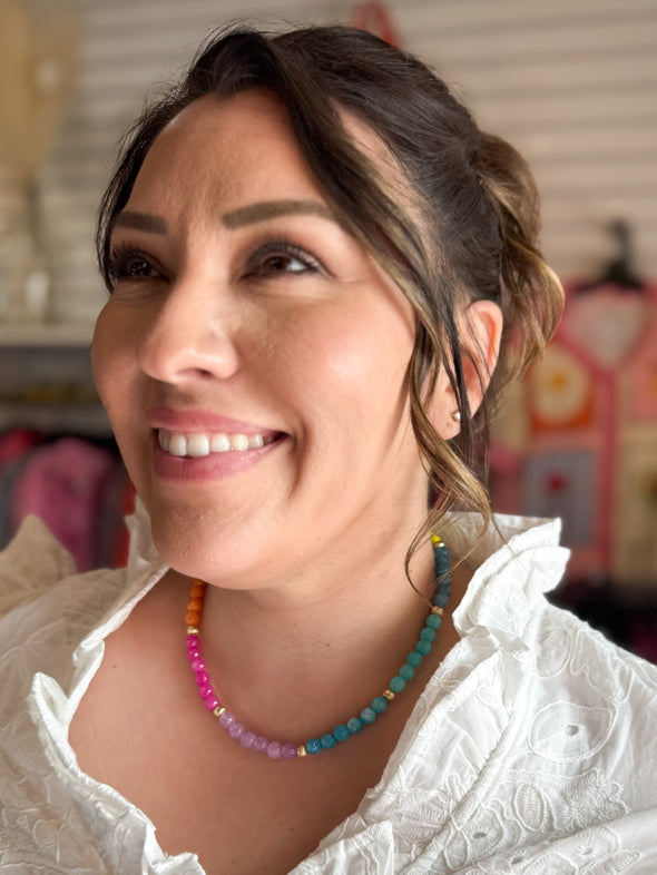 Zolia Gemstone Necklace