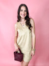 suede dress