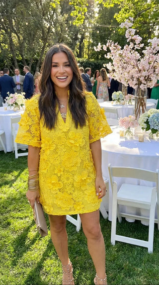 (Buddylove) The Lulu Mini Dress-Yellow