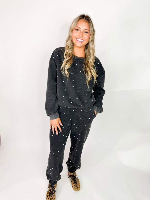 The Presley Rhinestone Set-Black