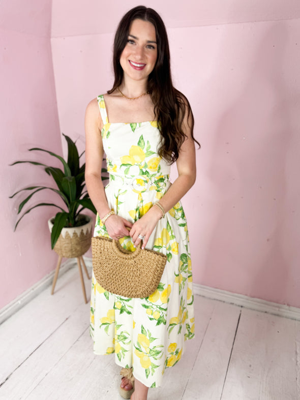 The Zesty Maxi Dress-Yellow