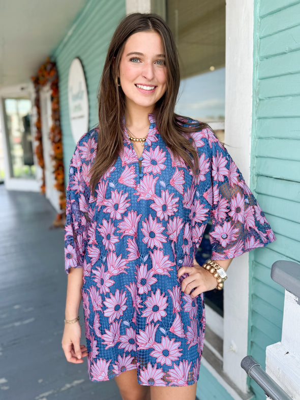 (Buddylove) The Madison Aztec Dress-Purple