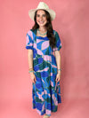 purple and blue midi 