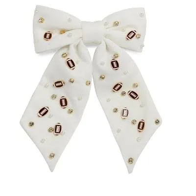 Game Day Charms Bow Clip