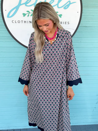 The Miranda Navy Dress