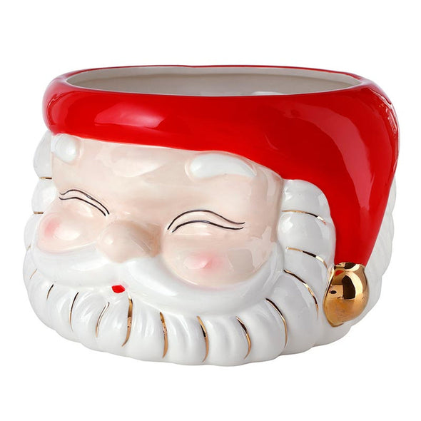 Ceramic Bucket-Santa