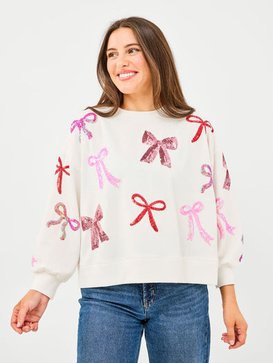 The Milllie Bow Sweatshirt