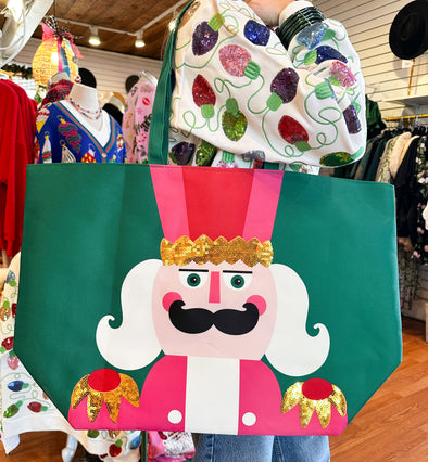 The Nutcracker Gifting Tote-Green