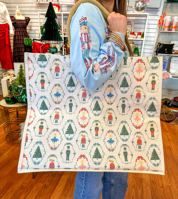The Nutcracker Waltz Carryall-White
