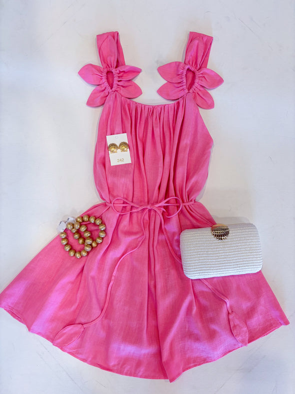 The Patricia Mini Dress-Pink