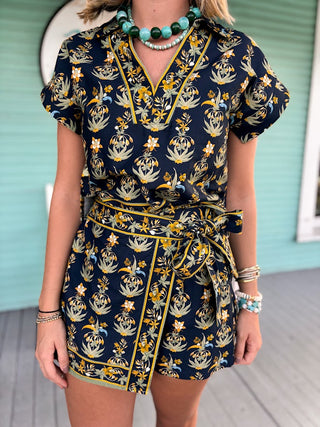 The Taylor 2 Piece Set- Navy