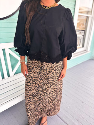 The Blake Blouse- Black