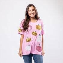 The Pick of the Patch T-Shirt- Pink