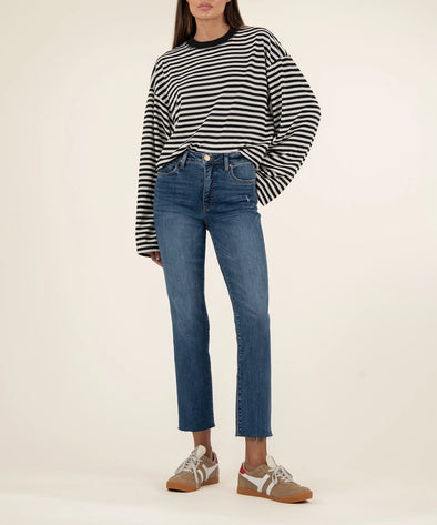 (KUT) The Reese High Rise Jean-Medium