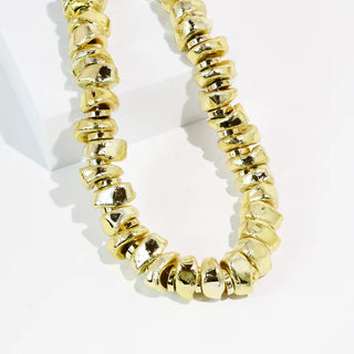 The Liquid Gold Necklace-Gold