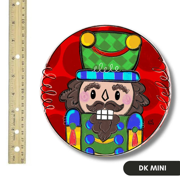 Hanging Door Signs-Red Nutcracker Mini