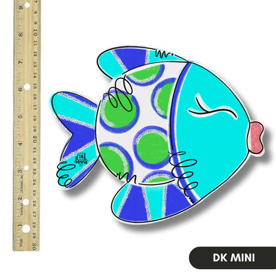 Hanging Door Signs-Fish Mini