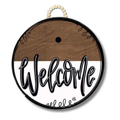 Hanging Door Signs-Classic Welcome
