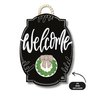 Hanging Door Signs-Welcome In Bloom