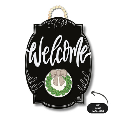 Hanging Door Signs-Welcome In Bloom