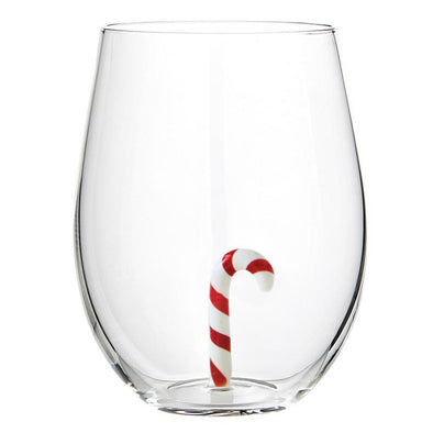 candy cane glass