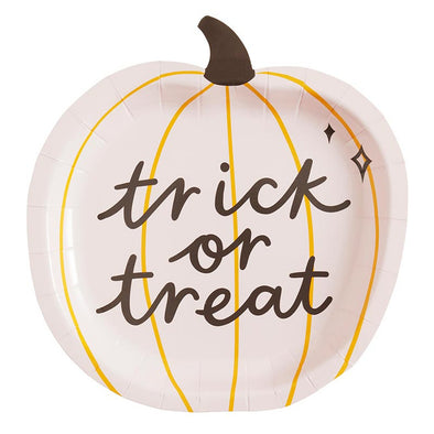 Pumpkin Shaped Plate