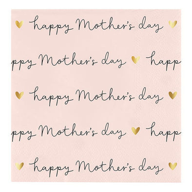 Foil Fringe Napkin-Mother's Day